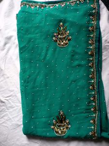🥳Offer!! Full Work Heavy Saree Very Expensive