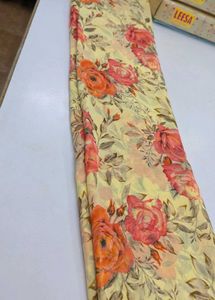 Floral Print Saree