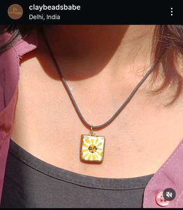 Clay Pendant