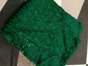 Beautiful Green Embroidery Kurti