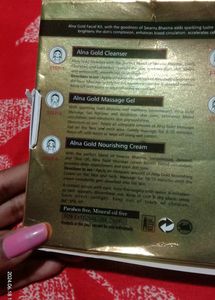 ALNA Gold Shining Facial Kit