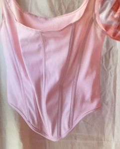 Pink Corset Top