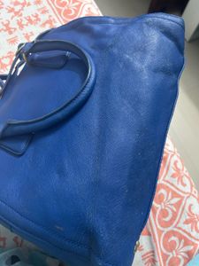Authentic Blue Sisley Handbag