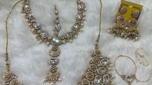Unused kundan Bridal Jewelry Set