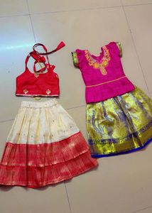 Girls Ethnic Sets and sandal