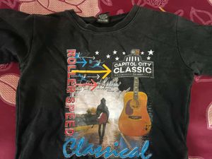 Black Casual Top