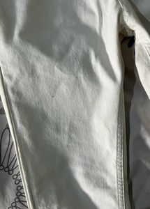 Boys White Demin Jeans