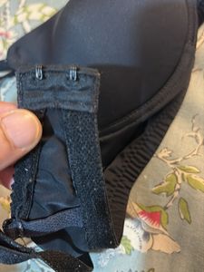 Black Padded Brassiere From Clovia