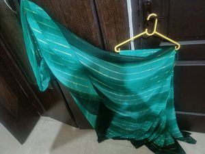 Ready To Wear Stitched Saree &amp; New Blouse Piece