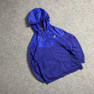 Nike Blue Zip Hoodie