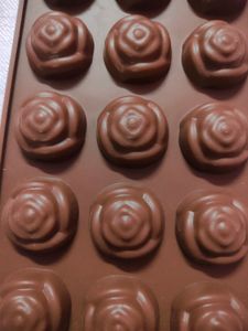 Rose Design Chocolate Mould