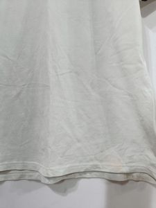 Bare Denim White T-Shirt (Men)