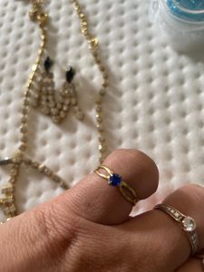 Neckset + earings+ bracket and ring