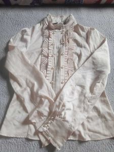 Elegant Cream Blouse