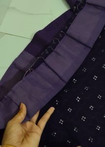 Purple Ethnic Skirt