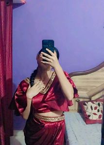 Elegant Dhoti Nd Choli Set
