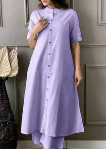 Lavender Kurta &amp; Pant Set