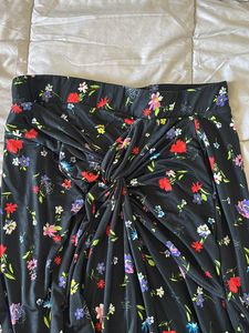 Floral Cute Midi Skirt