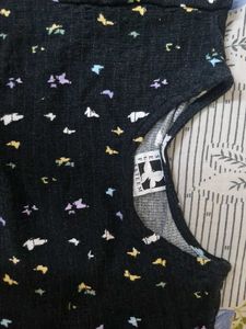 Cute Butterfly Print Top