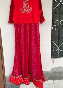 Bandhej kurti