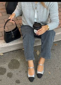Chanel Silver Mary Jane’s