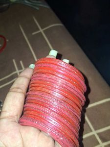 Red Bangle Set