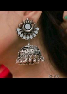 Oxidized Earrings