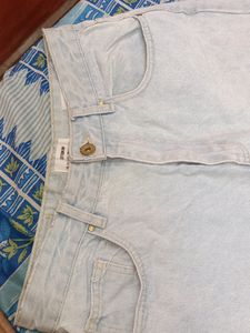 Straight Wide Leg Jeans