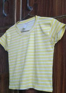 Striped Yellow T-Shirt
