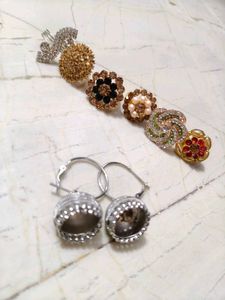 Vintage Style Ring &amp; Earring Set