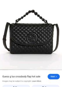 Guess G Lux Quilted Crossbody Bag