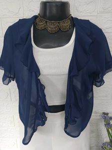 Imported Chiffon Shrug