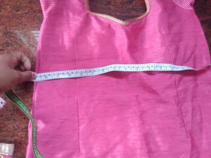 Pink  skirt with Blouse and dupatta