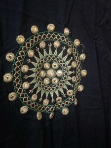 Elegant Navy Blue Kurti