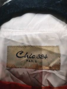 Chic Red Lightweight Jacket