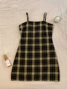 Plaid Cami Dress