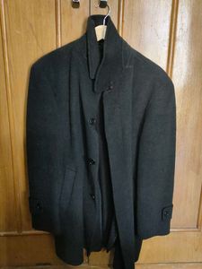 Men Tailor Fit Woolen Long Coat 42 Size Columbia