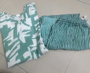 Short Kruta With Pajama+ 30rs. Off Free Delivery