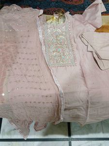 I"m Selling Punjabi Suit With Gota Patti Work
