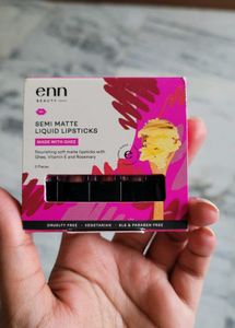 ENN Beauty Semi Matte Liquid Lipsticks