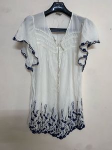 bohemian lace top by splash