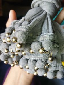Elegant Grey Dupatta
