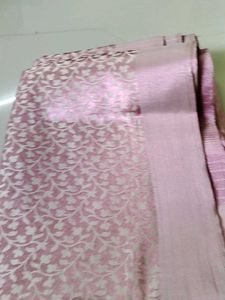 New Unused Stunning Dual Colour Shinning Saree