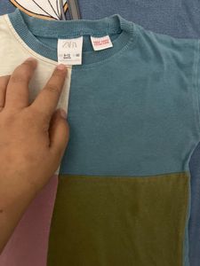 Zara Colorblock Tee