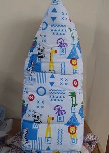 Animal Printed White Bed For Kids (0 - 6 Months)