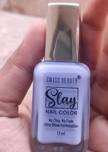 Swiss Beauty, Slay Nail Color. Shade 62