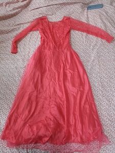 Pink Gown For Girls