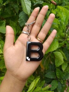 Resin Letter Keychains