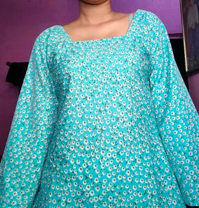 Floral Print short kurti