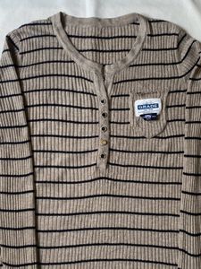 Striped Long Sleeve Top